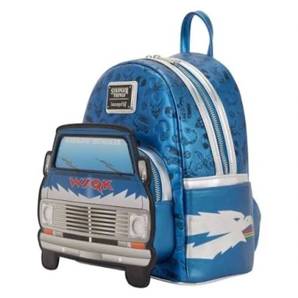 NWT Loungefly Stranger Things 5 Exclusive Light Up Van Mini Backpack WSQK